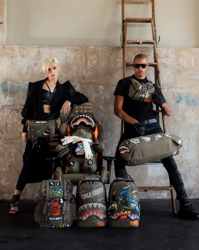 CALL OF DUTY FLYING ASSASSINS PARACHUTE CHESTPACK