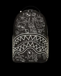 GLOW THE SPACE BACKPACK (GLOW IN THE DARK EFFECT)