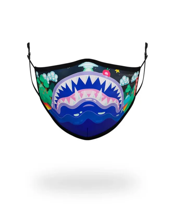 KIDS FORM FITTING MASK: ASTRO BUBBLE