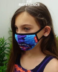 KIDS FORM FITTING MASK: MELT THE RAINBOW