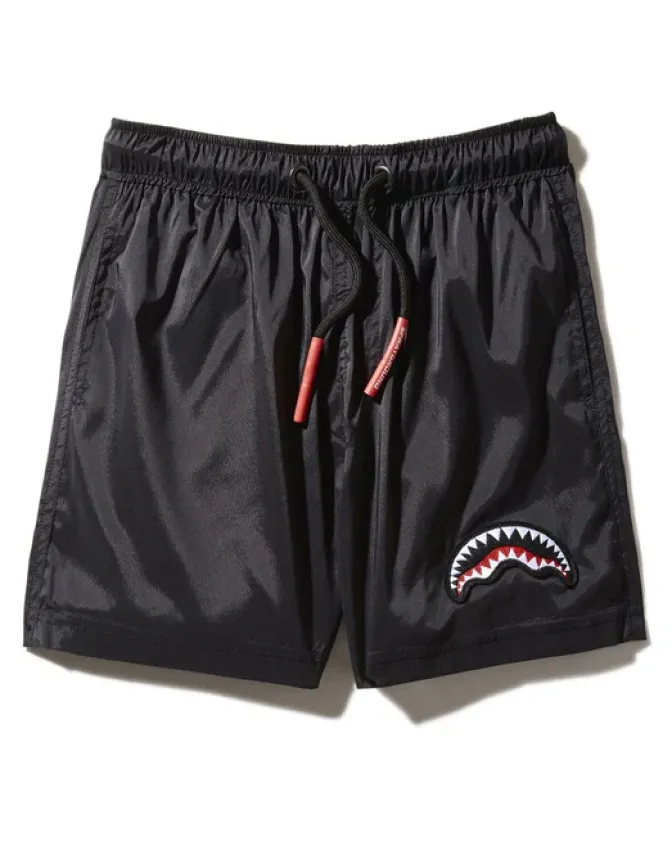 KIDS LIGHTS OUT SWIM TRUNKS