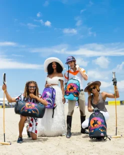 MIAMI BEACH POLO COLLAB BACKPACK (DLXV-PURPLE)