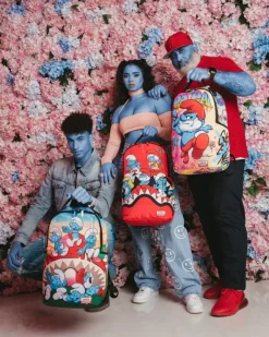 PAPA SMURF ON THE RUN BACKPACK