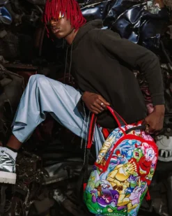 SMASHED SPRAYGROUNDERS BACKPACK