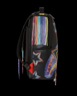 STAR RACER A.I.7 SANDFLOWER COLLAB BEADED BACKPACK